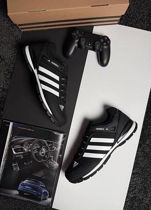 Чоловічі кросівки adidas terrex 23 black white