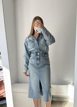 Джинсова сукня levis