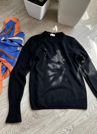 Jigsaw cashmere 100% чорна кашемірова кофта джемпер 100% кашемір люкс якість