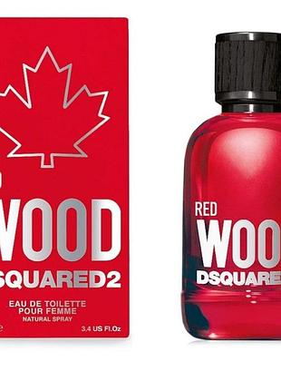 Dsquared2 red wood,женская туалетная вода 100 мл оригинал