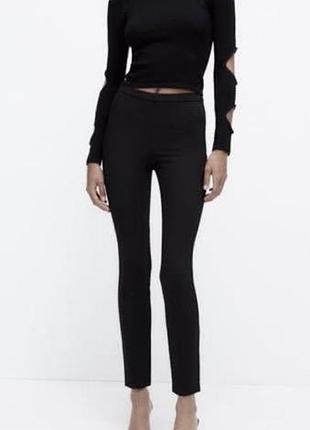 Легінси брюки сигаретного стилю 7/8 zara
