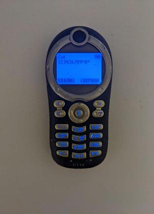 Телефон motorola c116 бу 7