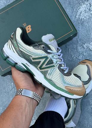 New balance 860v2 aimé leon doré green