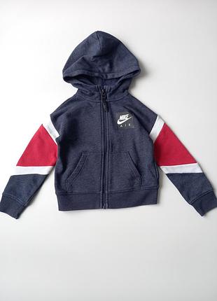 Кофта на замку з капюшоном nike.