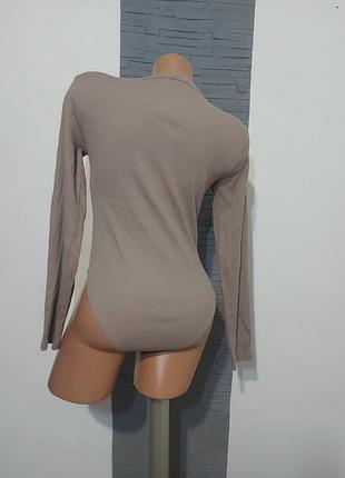 Боді лонгслів рубчик 🛍 3