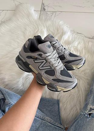 Кроссовки new balance 9060 joe freshgoods grey cordura  💧 влагозащита  💧  арт 4101