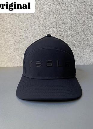 Фірмова оригінальна чоловіча кепка tesla розмір one size чорного кольору