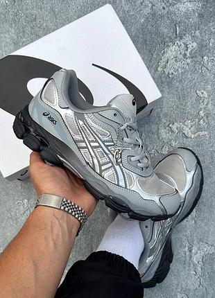 Asics gel nyc mid grey sheet rock