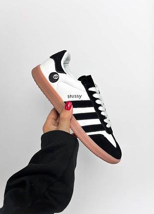 Кросівки stussy x adidas samba 8 ball concep