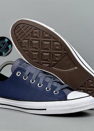 Converse chuck taylor all star кеди кросівки кеды кроссовки обувь взуття черевики для міста класичні повсякденне універсальні конверс конвера кожа