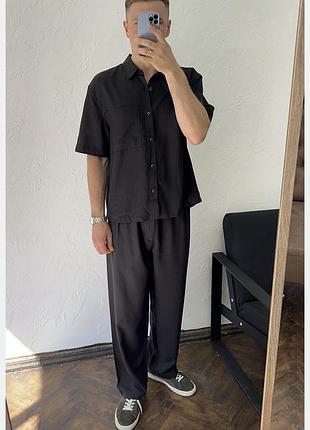 Брючний  чоловічий костюм pull&bear relaxed
