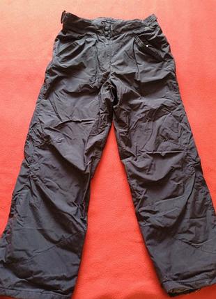 Женские лыжные штаны decathlon теплые зимние брюки р.46-48
