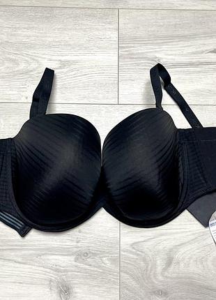 Чорний бюстгальтер велика чашка m&s 85g-85h