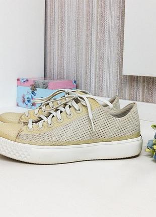 Кеди легкі низькі повітропроникні, кросівки світлі, converse.