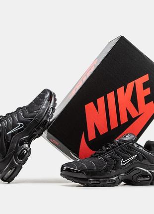 Стильні кросівки nike air tn max plus black