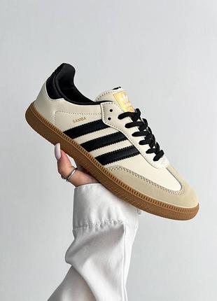 Кросівки adidas wmns samba og 'cream white sand strata'