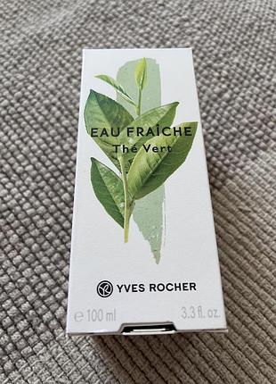 Туалетна вода  зелений чай  бренду yves rocher