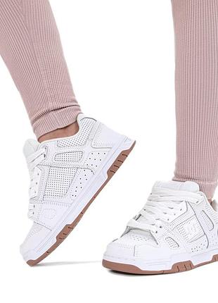 Кроссовки dc shoes stag white арт 15572
