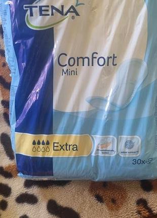 Урологічних прокладок tena comfort mini extra (у пакованні 30 штук), призначених для захисту за легкого нетримання