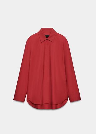 Zara червона сорочка зара