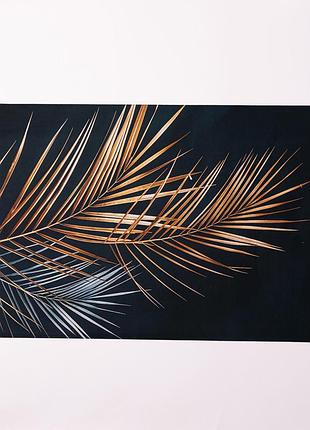 Килимок універсальний «пальмове листя» 58*38 см діатомітовий yiwu hp-42-111