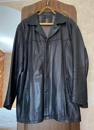Чоловіча шкіряна куртка fire flag horse (ffh), розмір 58 (xl/xxl)