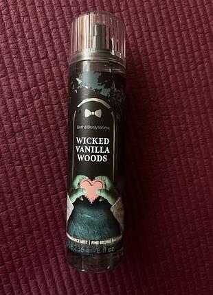 Wicked vanilla woods bath and body works