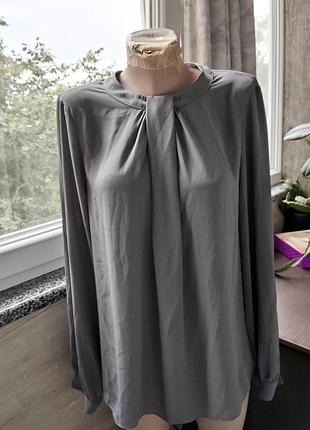 Элегантная серая блуза dorothy perkins