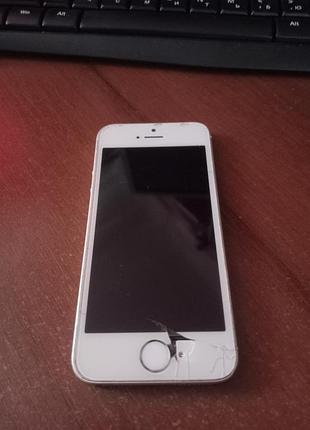 Iphone se 1st gen (silver/rose gold) — на запчасти или ремонт