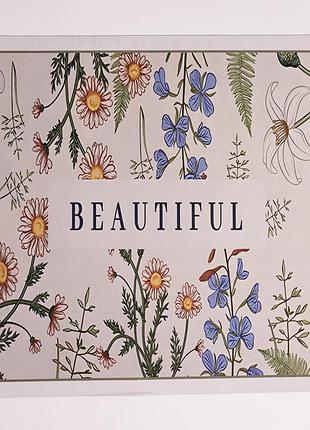 Коврик универсальный beautiful 58*58 см диатомитовый yiwu hp-42-160