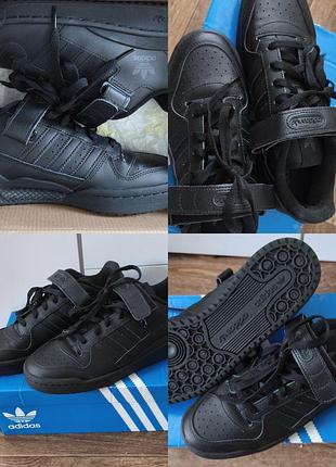 Шкіряні кросівки forum low gv9766