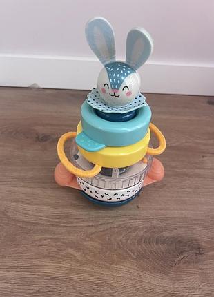 Пірамідка taf toys північне сяйво кролик (12445)