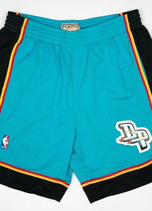 Баскетбольные шорты mitchell &amp; ness nba detroit pistons размер xl оригинал спортивные мужские баскетбольные шорты оригинал спортивное Хёсике