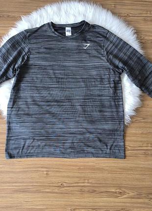 Лонгслів чоловічий gymshark xxl