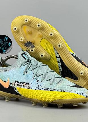 Nike phantom gt2 elite футбольні бутси копи футбол кроссовки для поля бутсы сороконожки футзалки найк кросівки обувь взуття спортивне копочки шиповки