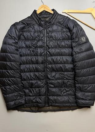 Куртка-пуховик чоловіча belstaff 56 розмір темно синя