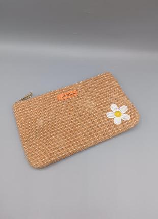Солом'яна косметичка marc jacobs