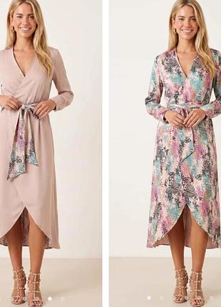 Платье двустороннее на запах 🛍👗