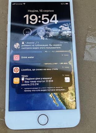 Iphone 8 plus gold 256gb