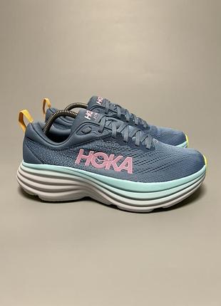Кросівки для комфортної ходьби бігу тренувань hoka one one bondi 8 оригінал 1127952 ssk
