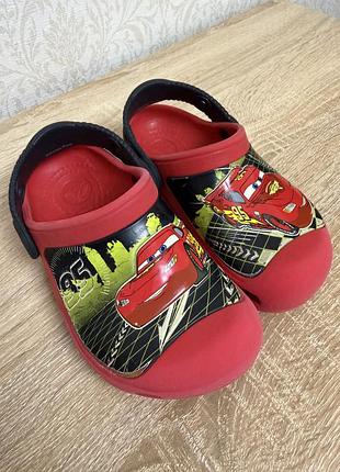Оригінальні крокси crocs cars люмінесцентні