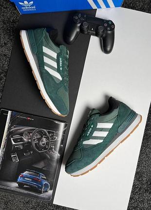 Чоловічі кросівки adidas treziod 2.0 green white