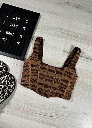 Топ корсет zara