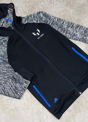 Спортивна дитяча кофта adidas messi 10-12років оригинал