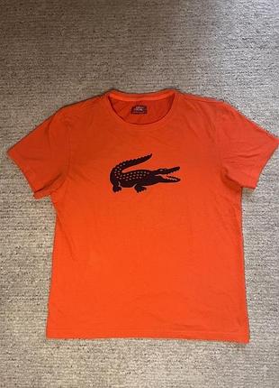 Футболка lacoste l big logo