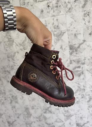 Черевики timberland на дівчинку 23/24 розмір шкіра на осінь