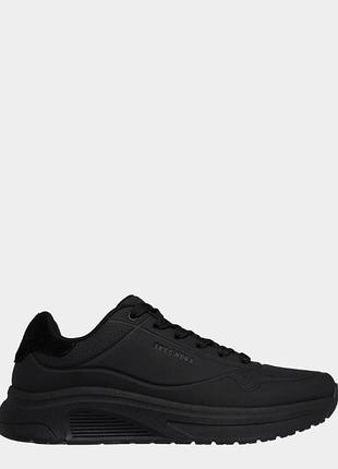 Оригинальные мужские кроссовки skechers / удобные кроссовки скечерс черного цвета