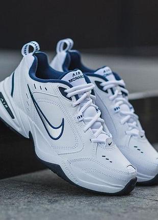 Стильные кроссовки nike air monarch iv white
