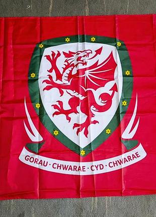 Футбольный флаг в коллекцию wales national team