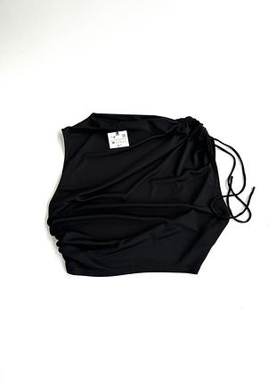 Топ чорного кольору бохо zara розмір - м